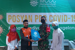 MI Muhammadiyah Kota Magelang Kembali Tasyarufkan 100 Paket Sembako Melalui Program Lumbung Pangan Lazismu