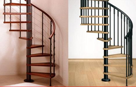 gambar model tangga putar