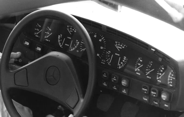 Mercedes-Benz C111-III Interior Mercedes-Benz C111-III Interior
