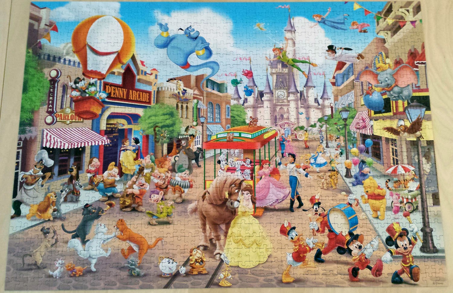 Jigsaw puzzles 5 King International Disneyland [1000]