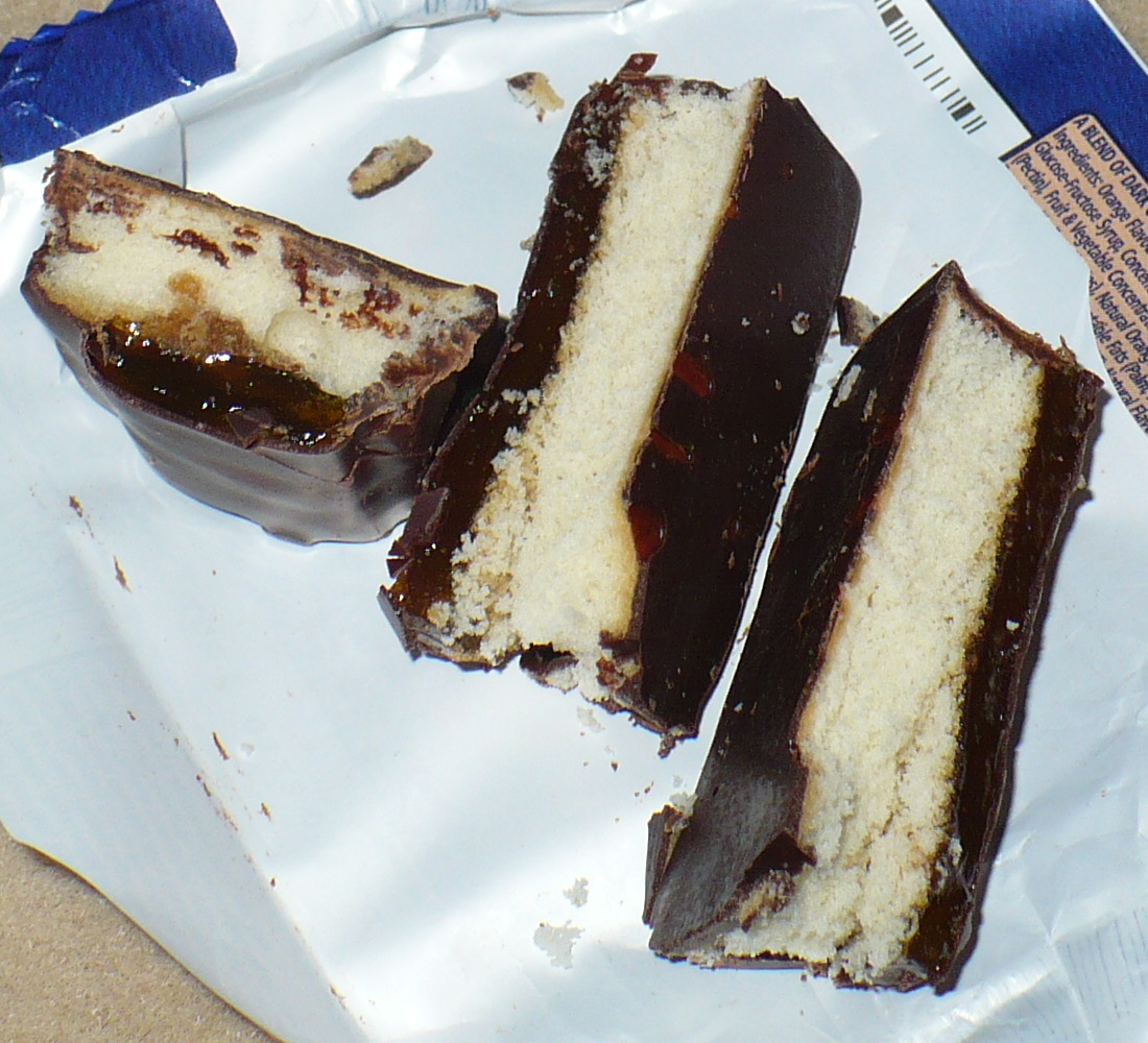 MCVITIE'S JAFFA CAKE BAR ANGLIA NARANCSZSELÉS PISKÓTASZELET