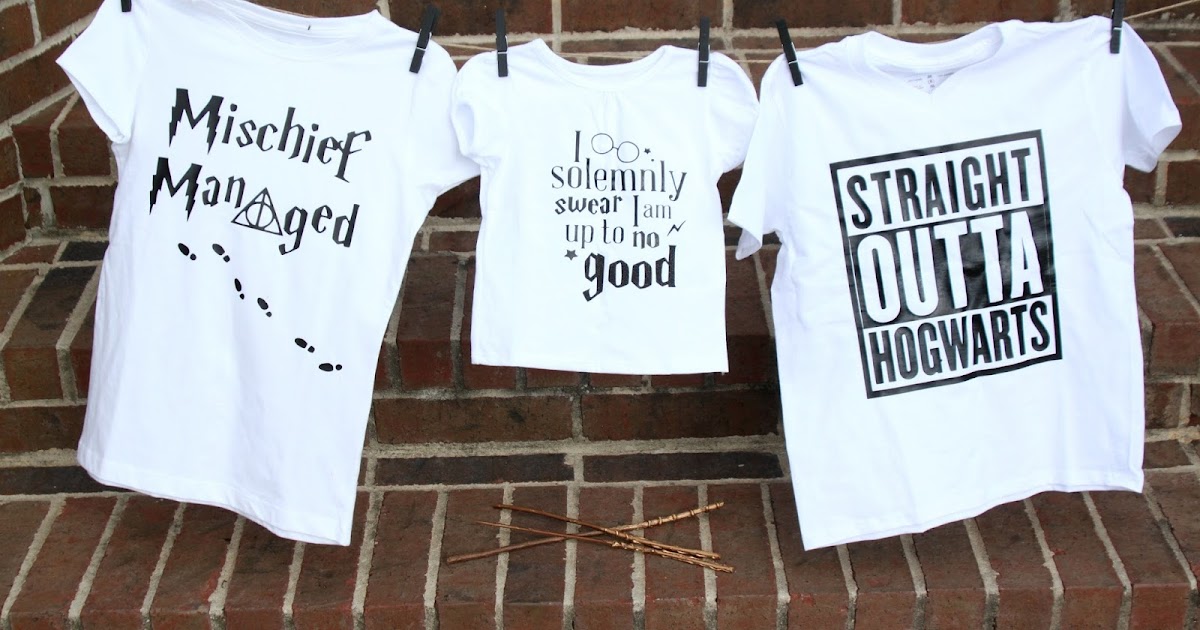 harry potter diy shirts