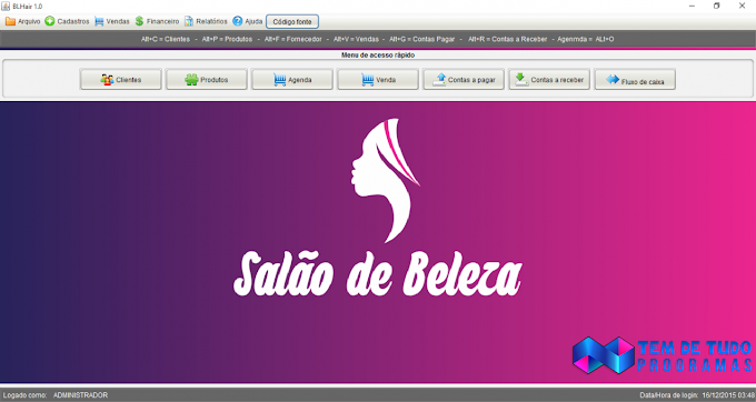 Código Fonte Java + Mysql Software Salão De Beleza