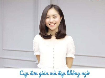 Kiểu tóc cụp đơn giản tại Sinh Anh Hair