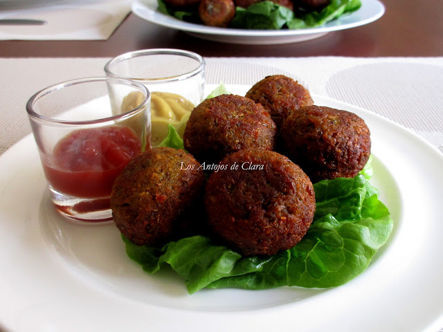 Albóndigas veganas de lentejas