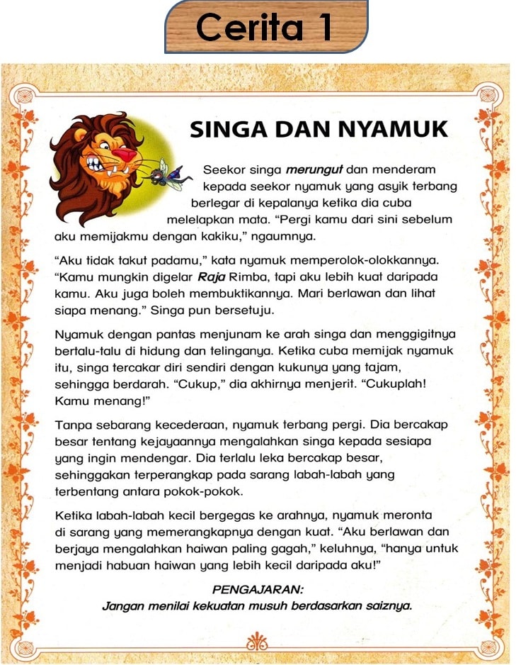 Cerpen Bahasa Melayu