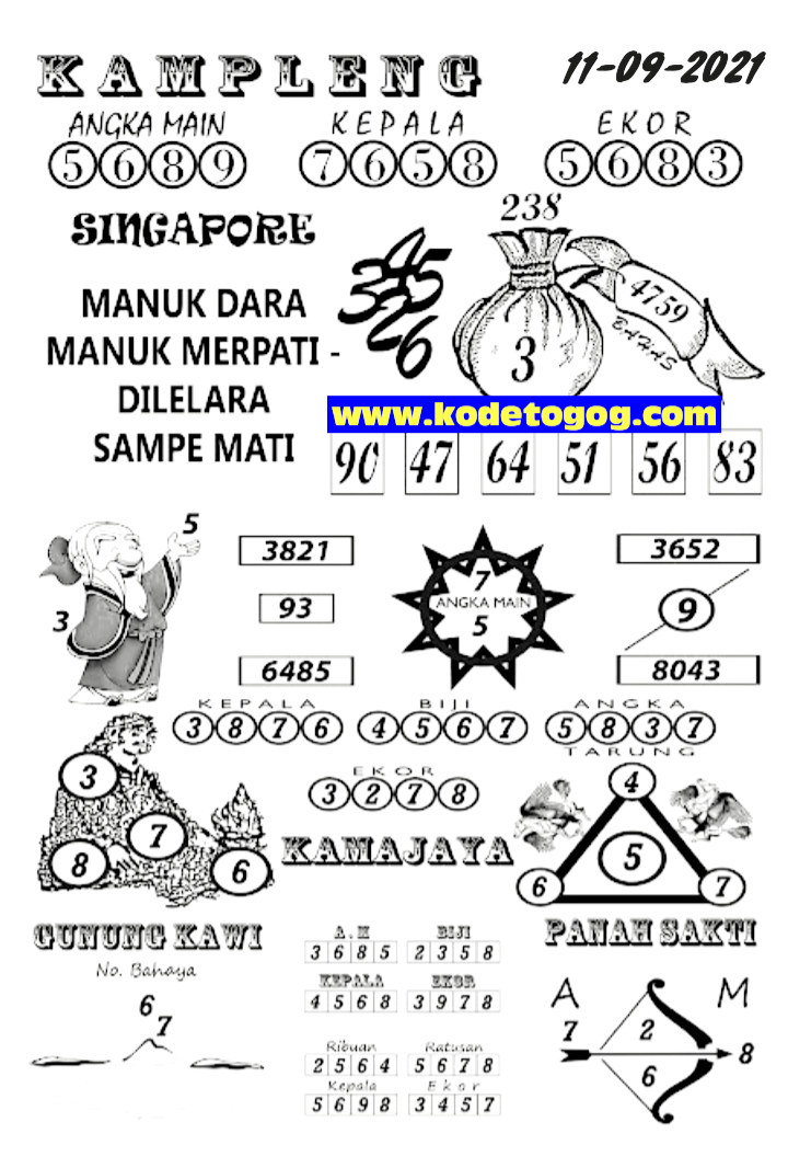 syair singapore sabtu