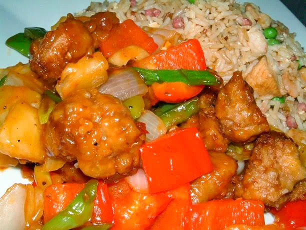 Sweet and Sour Pork in Batter