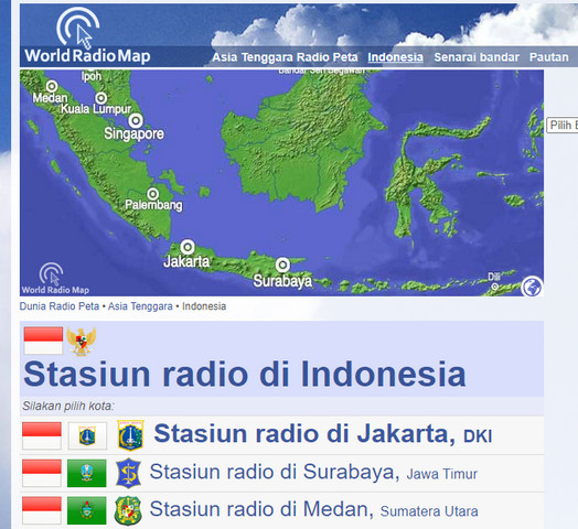 Website Worldradiomap