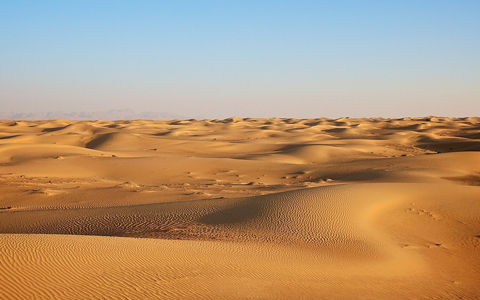 Deforestation and climate change lead to desolate land and crop failure