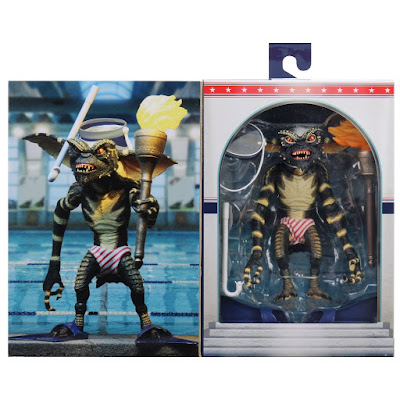 San Diego Comic-Con 2020 Exclusive Gremlins Unofficial Summer Games Stripe 7” Scale Action Figure by NECA