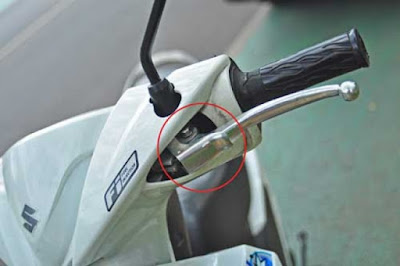 Pasang Parking Brake Lock Suzuki nex FI