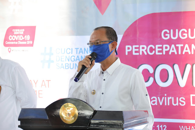Walikota Palembang H.Harnojoyo Himbau Masyarakat untuk Mentaati Protokol Kesehatan Dalam Pencegahan Covid-19