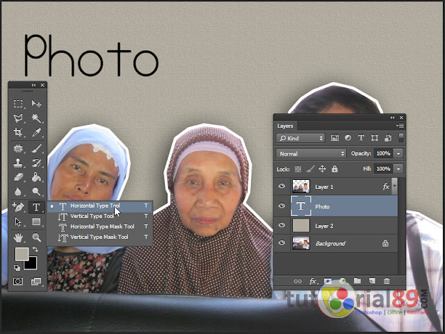 Cara membuat stiker foto dengan photohsop