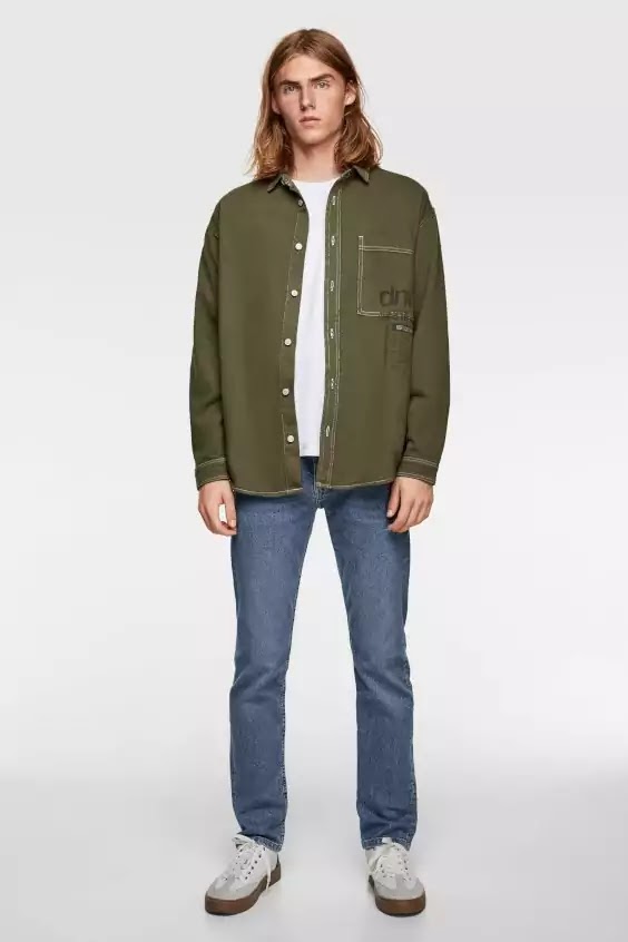 green-overshirt-shirt-trends-summer-2021 30 Summer 2021 Trends in Men's Fashion