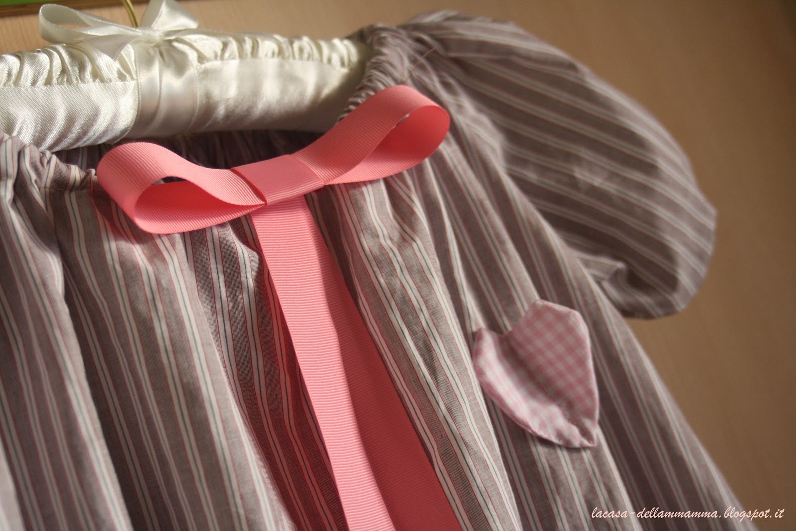 CAMICIA DA NOTTE ROSA BABY