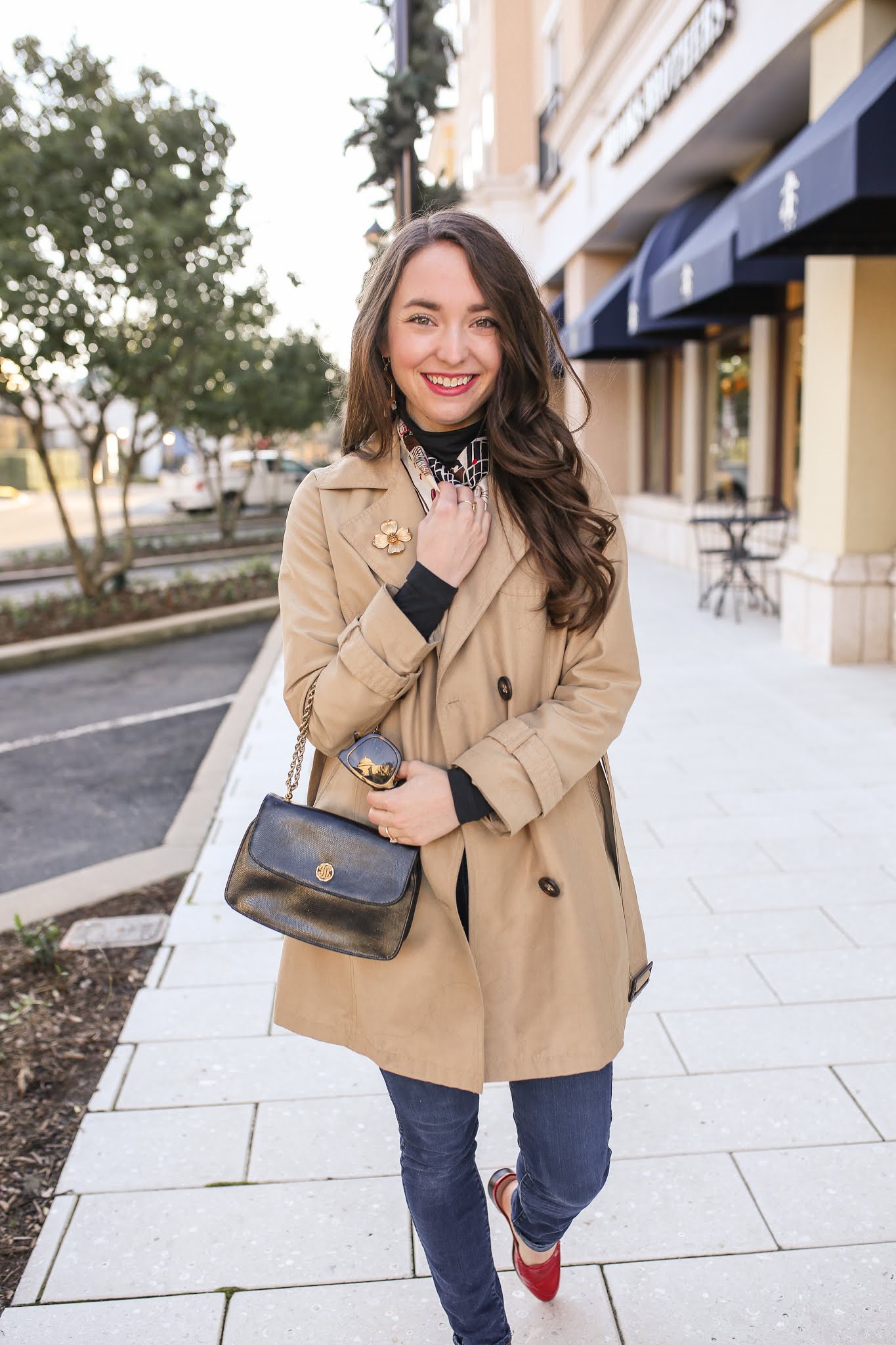 Turtleneck and Trench | Caralina Style