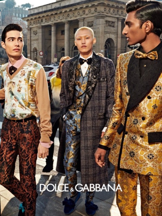 DIARY OF A CLOTHESHORSE: DOLCE & GABBANA FW 19 MEN’S AD CAMPAIGN