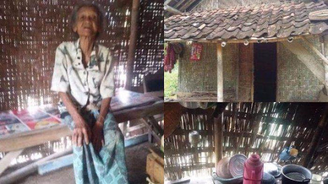 Sering Tak Miliki Beras, Nenek Di Tulungagung Ini Hanya Masak Air Untuk Mengganjal Lapar