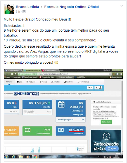 Formula Negocio Online funciona Formula Negocio Online funciona