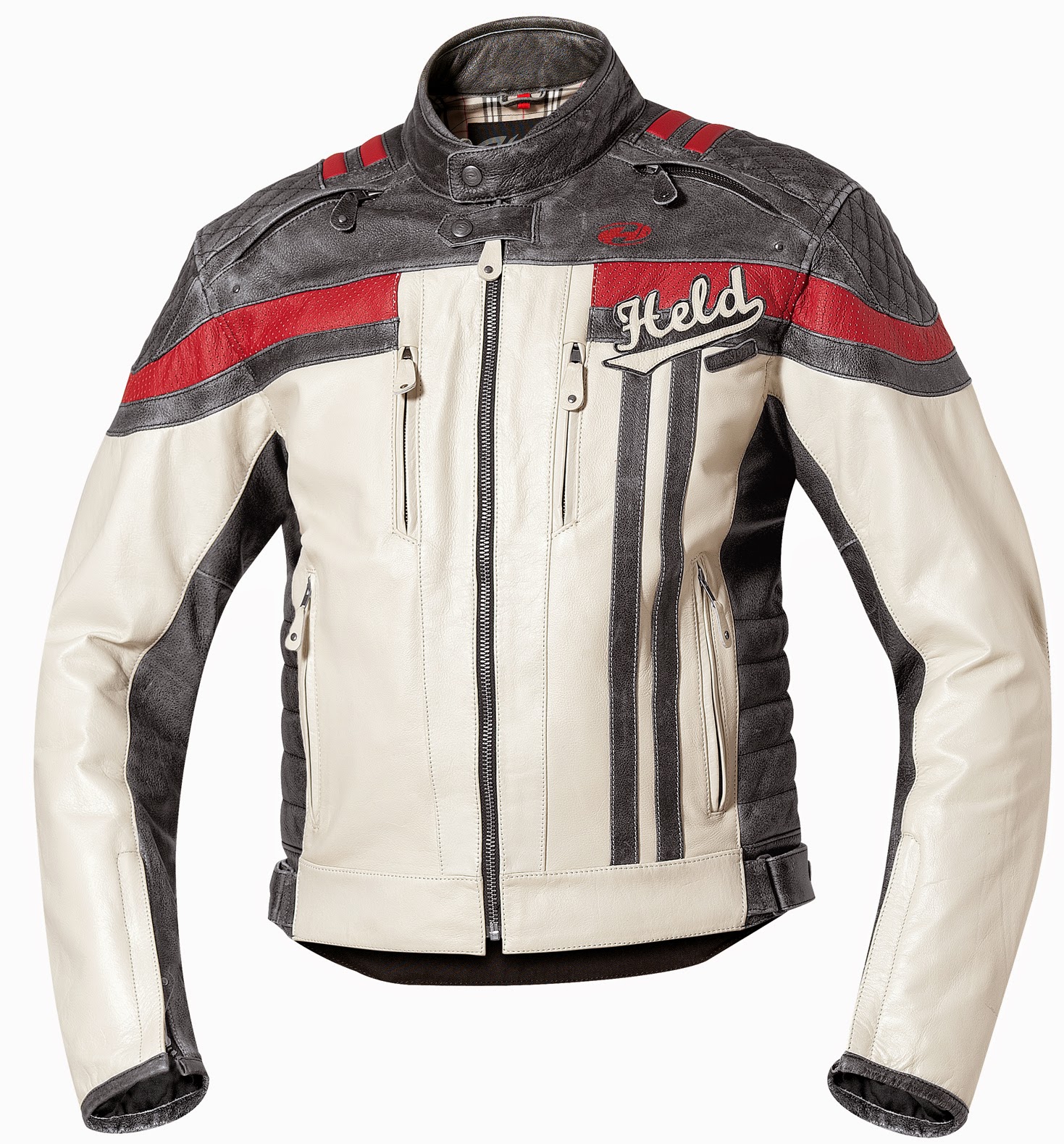 Held Bike Gear: One of our coolest Summer Retro leather jackets :)