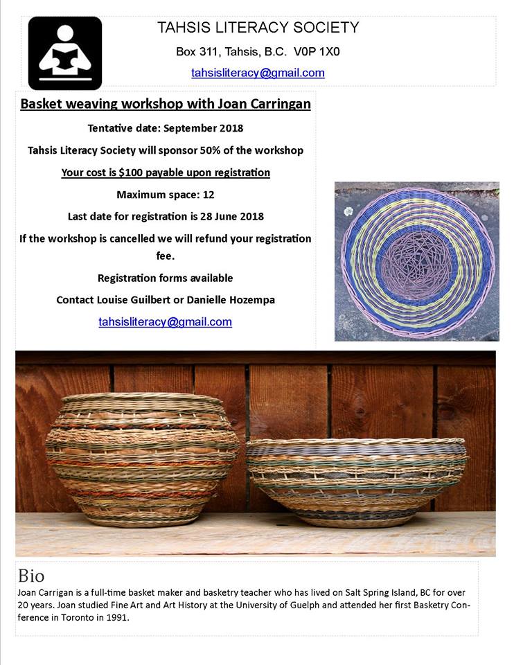 Tahsis Living Basket Making