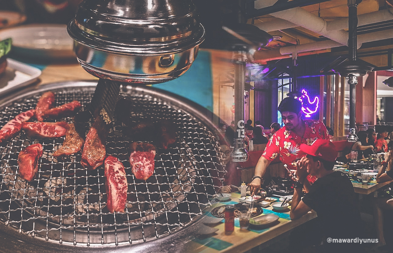 MAKAN MALAM DI SEOULNAMI KOREAN BBQ THE GARDEN