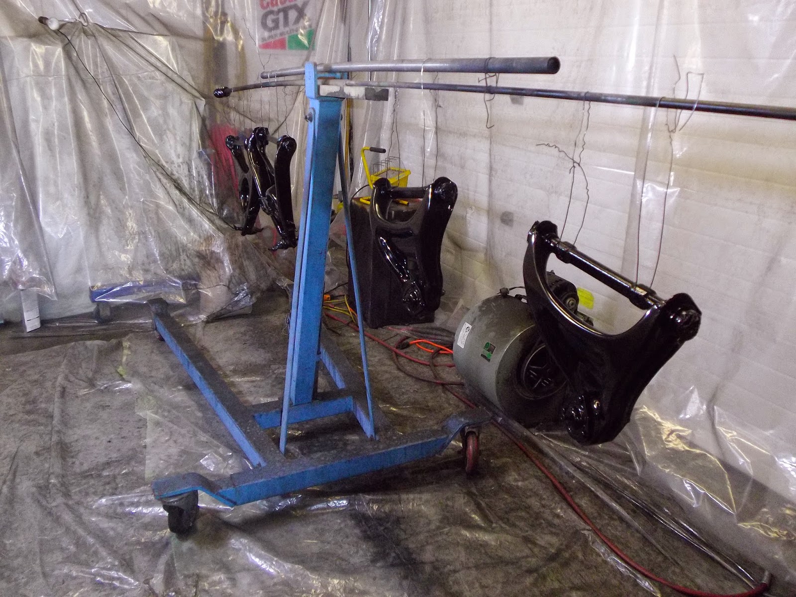 Armstrong Restoration A Arms Finally painted