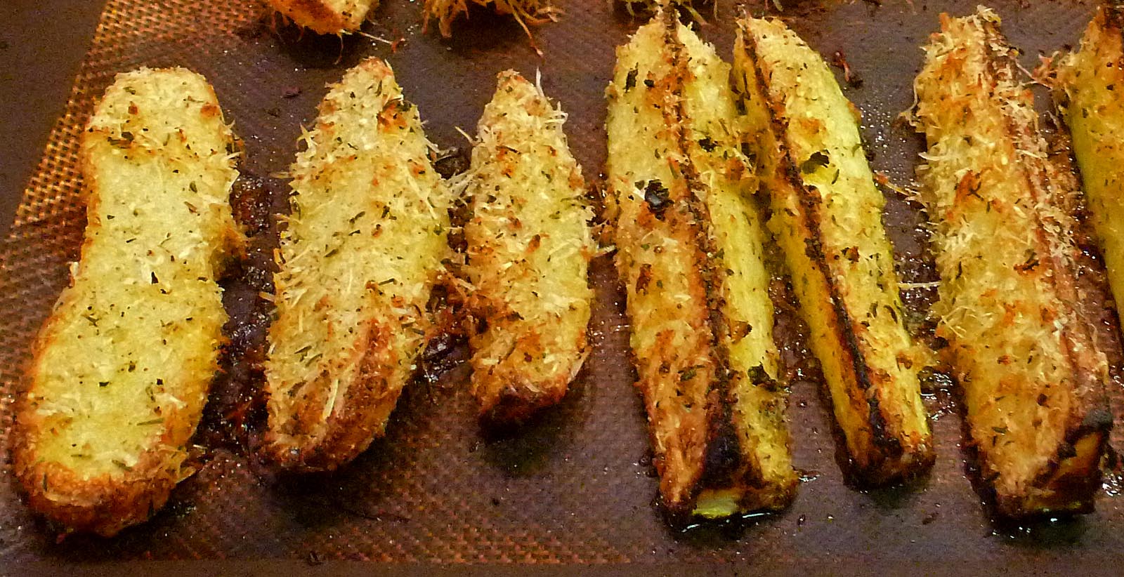 Living the life in SaintAignan Ovenroasted zucchini spears