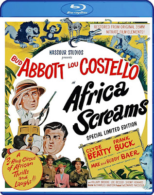Abbott And Costello Africa Screams Bluray