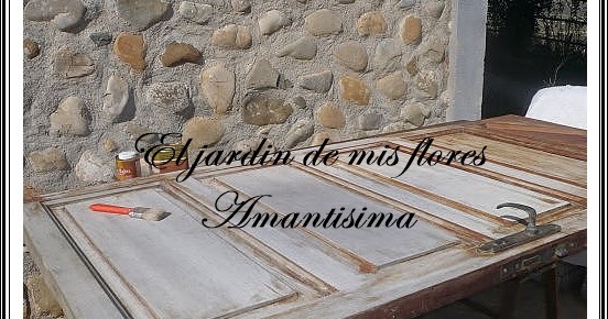 El jardin de mis flores AMANTISIMA: Puerta de portal segunda oportunidad