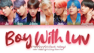 BTS & Halsey - Boy With Luv Lyrics & Meaning In English