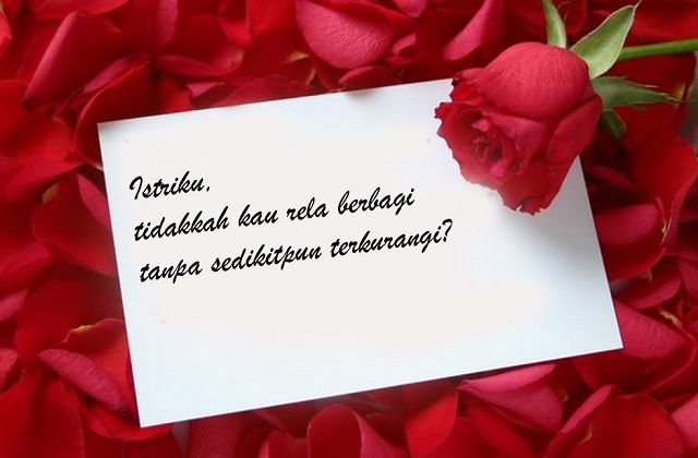 Suami Bikin Puisi Poligami, Jawaban Istri Membuatnya Termangu Suami Bikin Puisi Poligami, Jawaban Istri Membuatnya Termangu