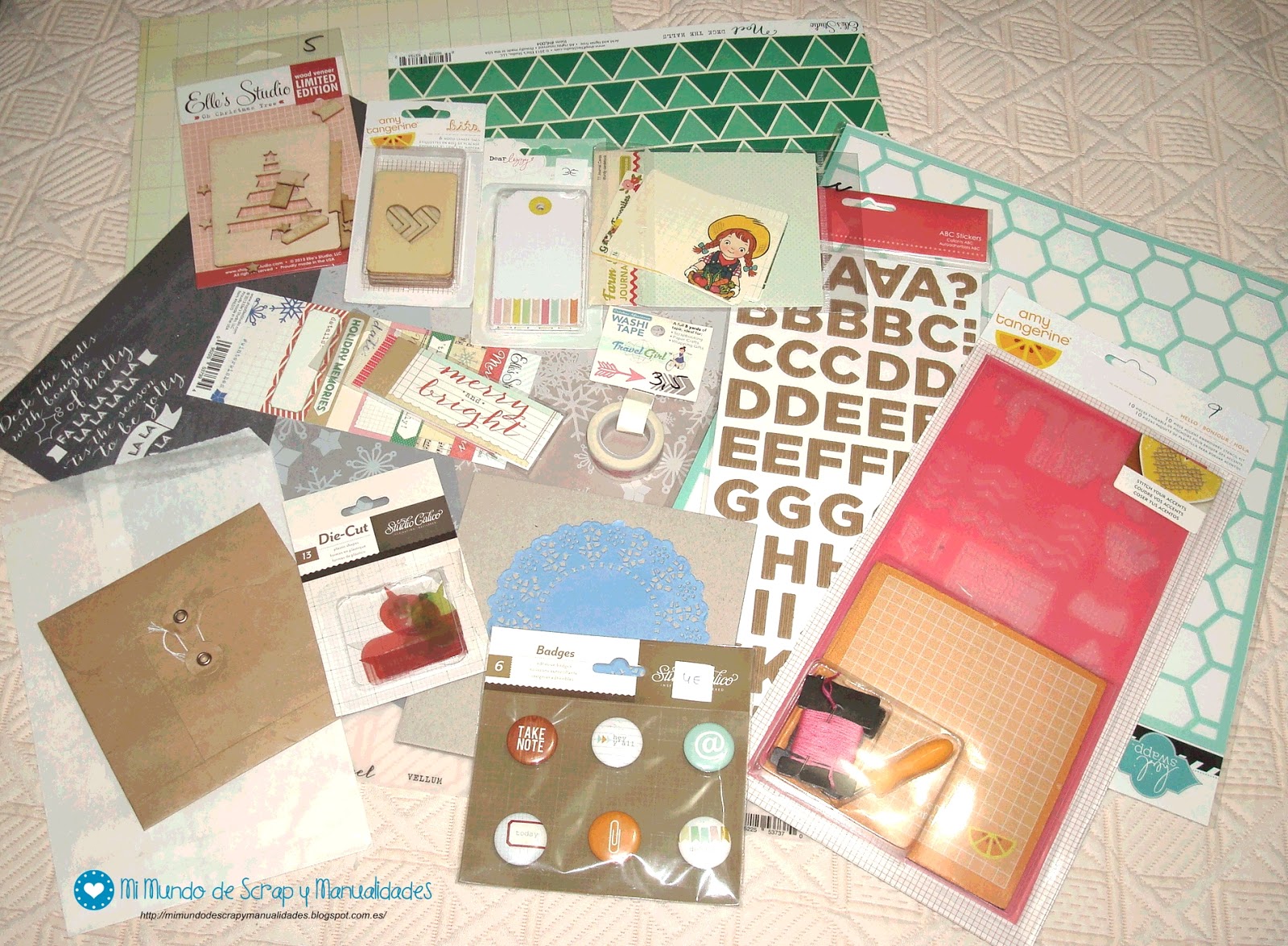 Mi Mundo de Scrap y Manualidades ♥ La Compra del Mes Kit de