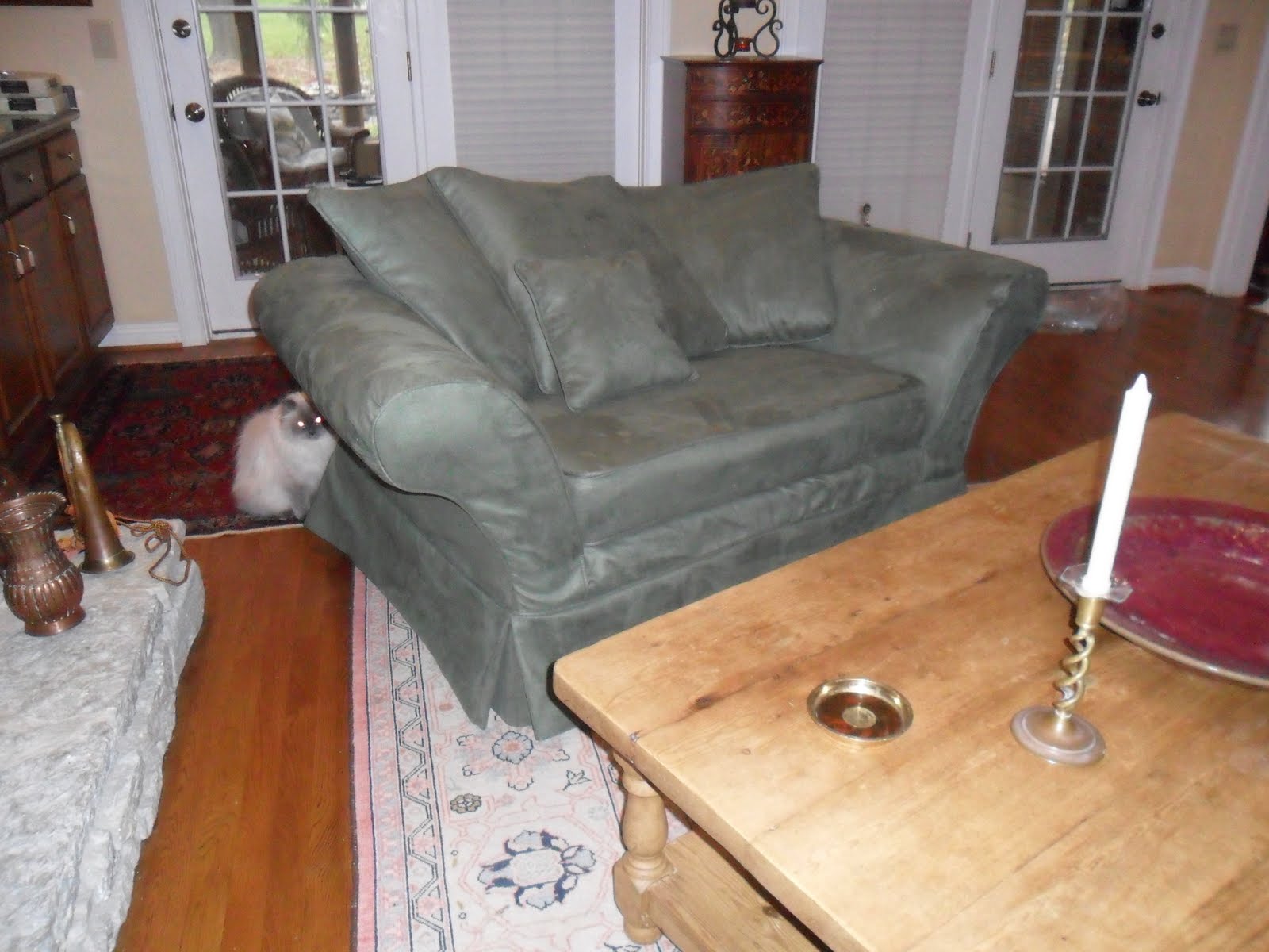 Custom Made Slipcovers Loveseats