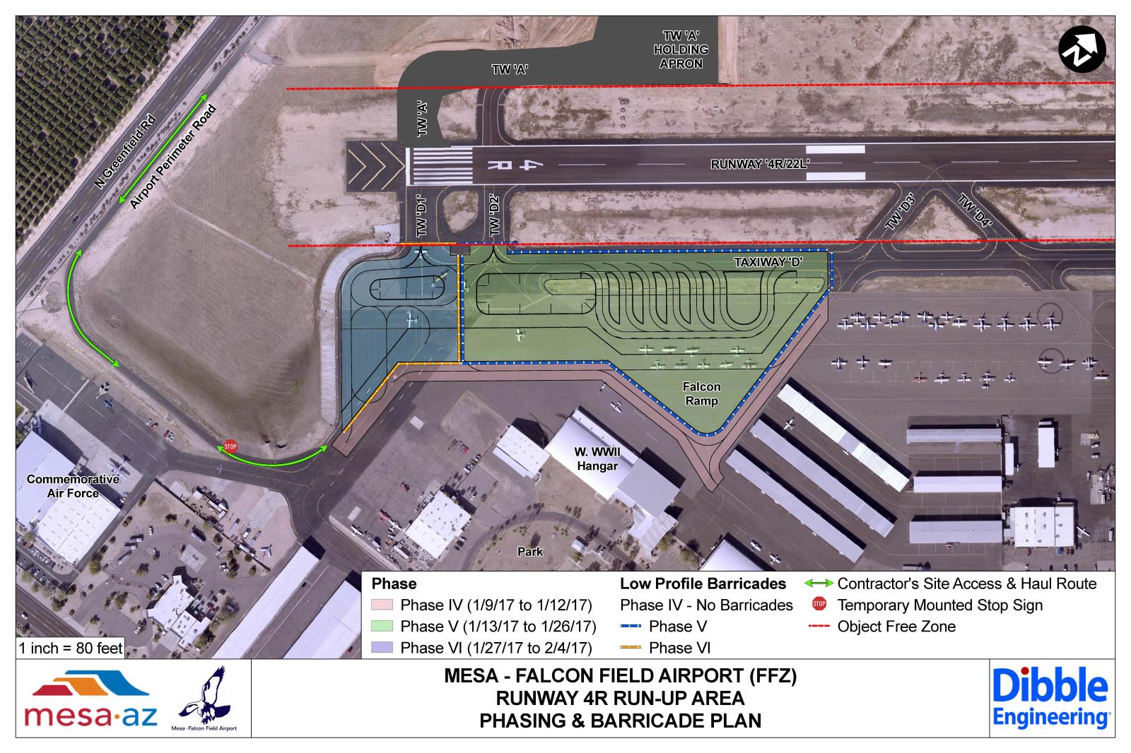 MesaZona > Table of Contents Here's The Menu. Enjoy Falcon Field Capital Improvement Program