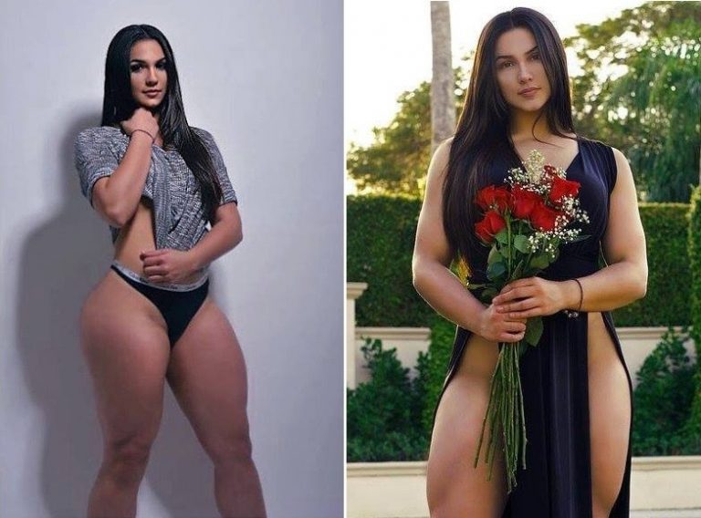 A modelo Natascha Encinosa está bombando nas redes sociais da internet por ...