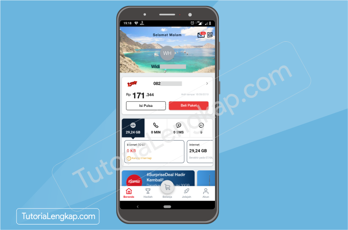tutorialengkap 6 Cara Beli Pulsa Online dengan Harga Murah Melalui Aplikasi Linkaja di HP Android