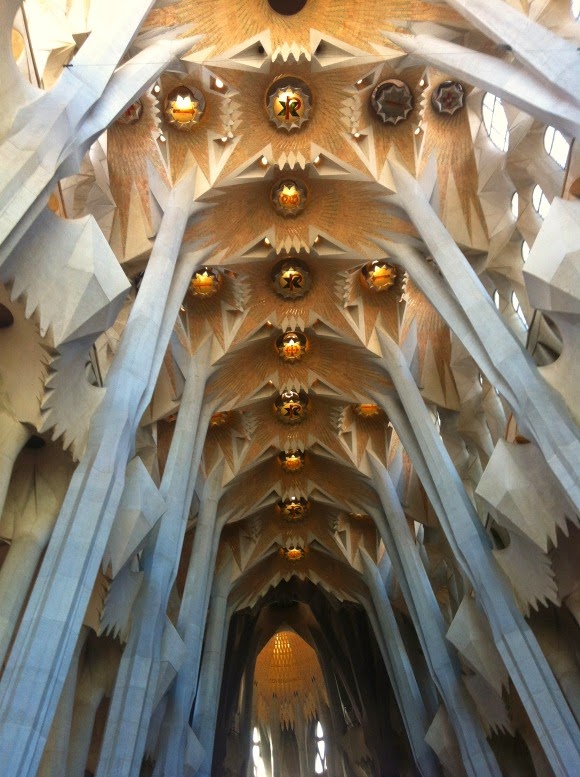 A Diary of Lovely: Inside the Sagrada Familia