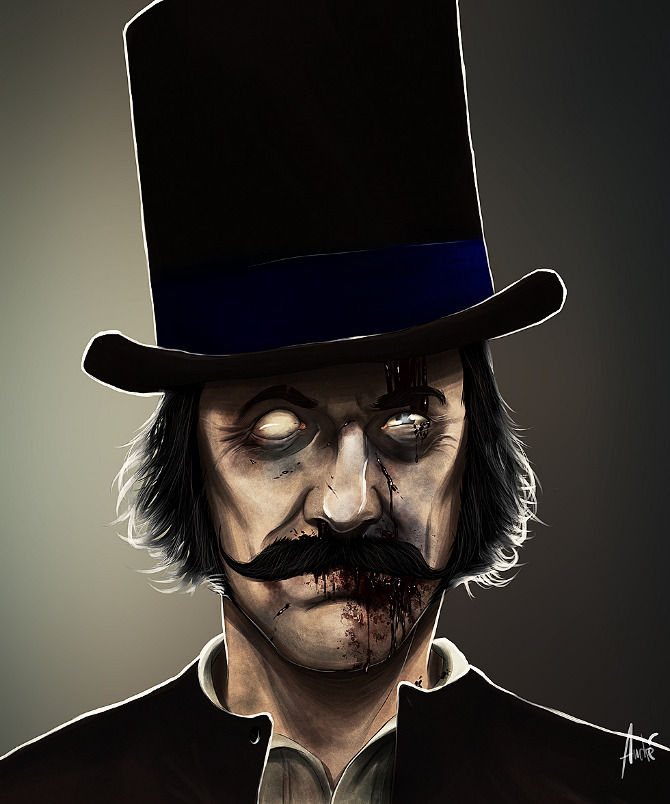 Jika Kartun Menjadi Zombie