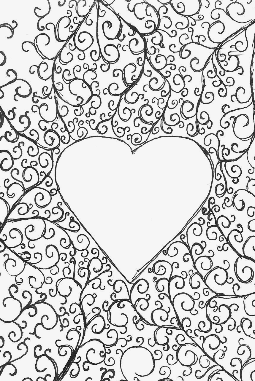 Coloring Pages: Hearts Free Printable Coloring Pages for ...