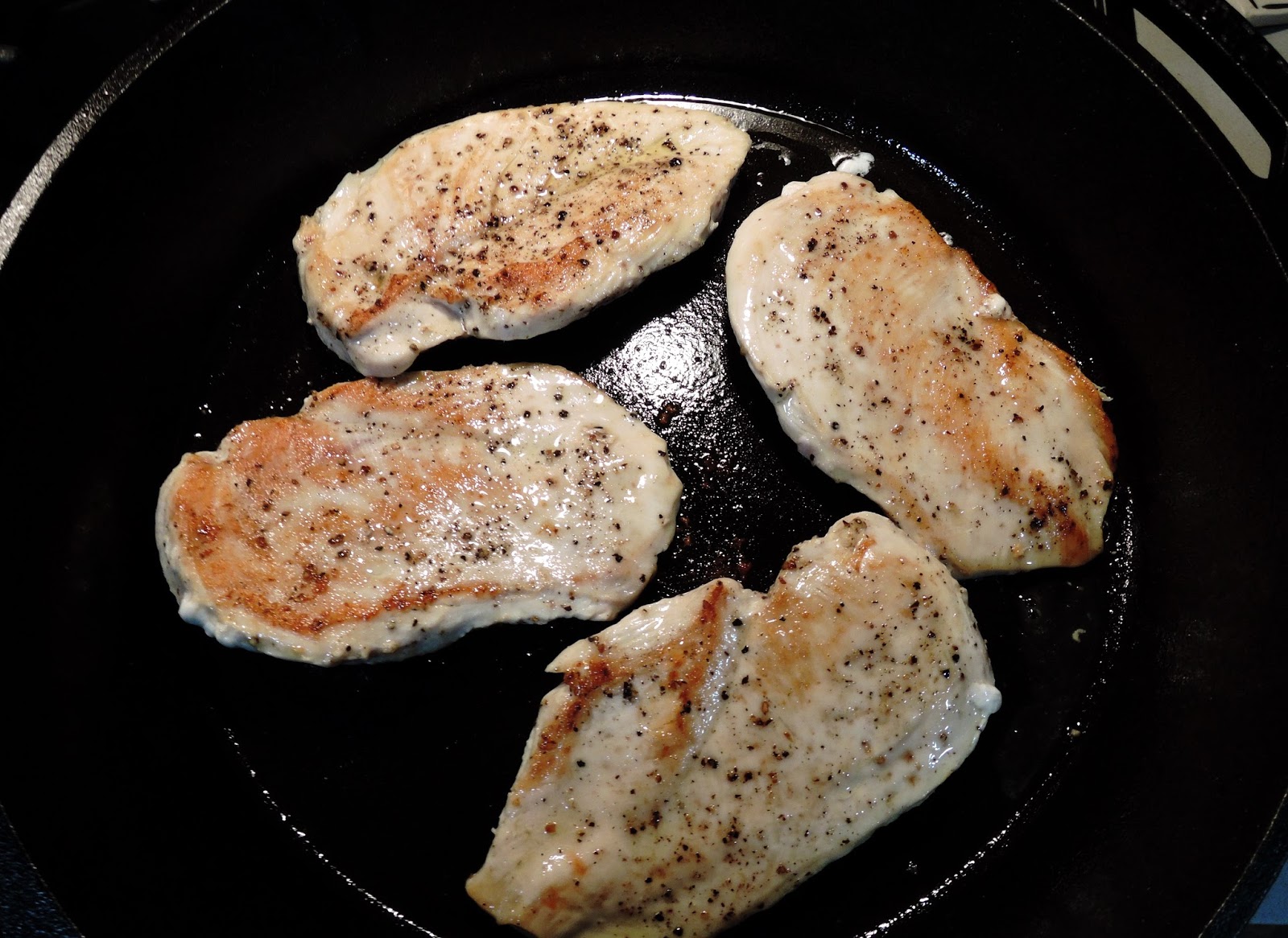 The Briny Lemon PanSeared Chicken Breasts with Grande Marnier and Fig