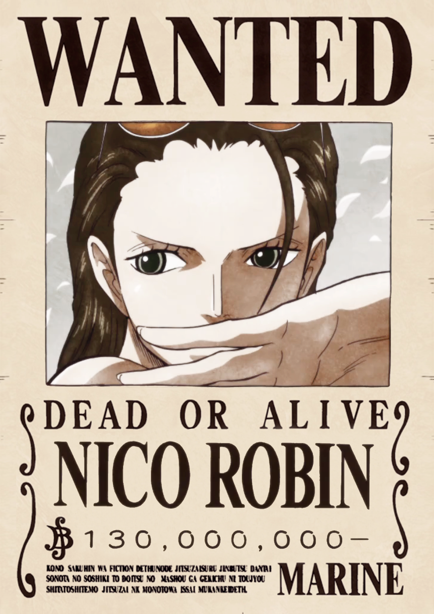 Kid Wanted Poster One Piece