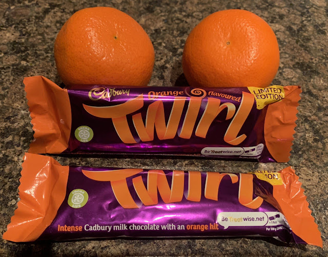 New Cadbury Orange Twirl 