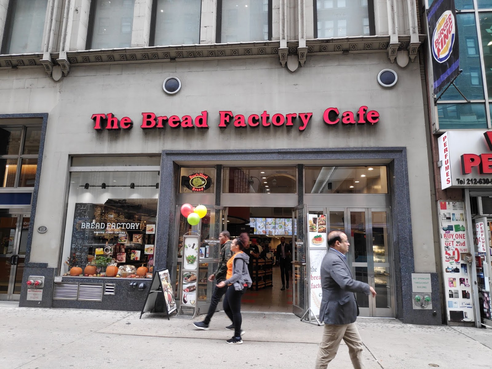 The Bread Factory Cafe , 7th Ave New York