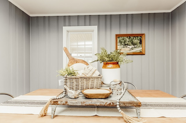 I styled another house on the market! I took this bare farmhouse and styled it out with beautiful farmhouse home decor to create an open and inviting space. The open floor plan and built-ins were some of my favorite parts! Check out my blog for all the info and product links!