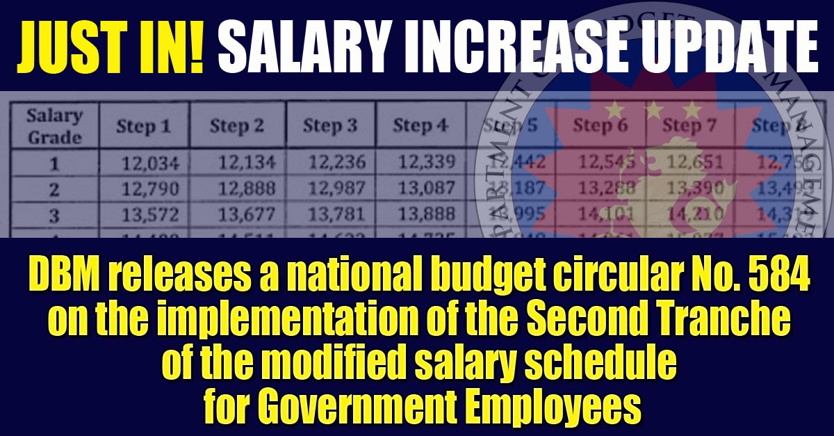 Implementation of the Second Tranche of the Modified Salary Schedule
