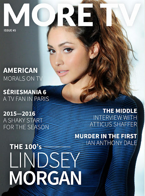 Actress @  Lindsey Morgan - MoreTV Magazine August 2015 
