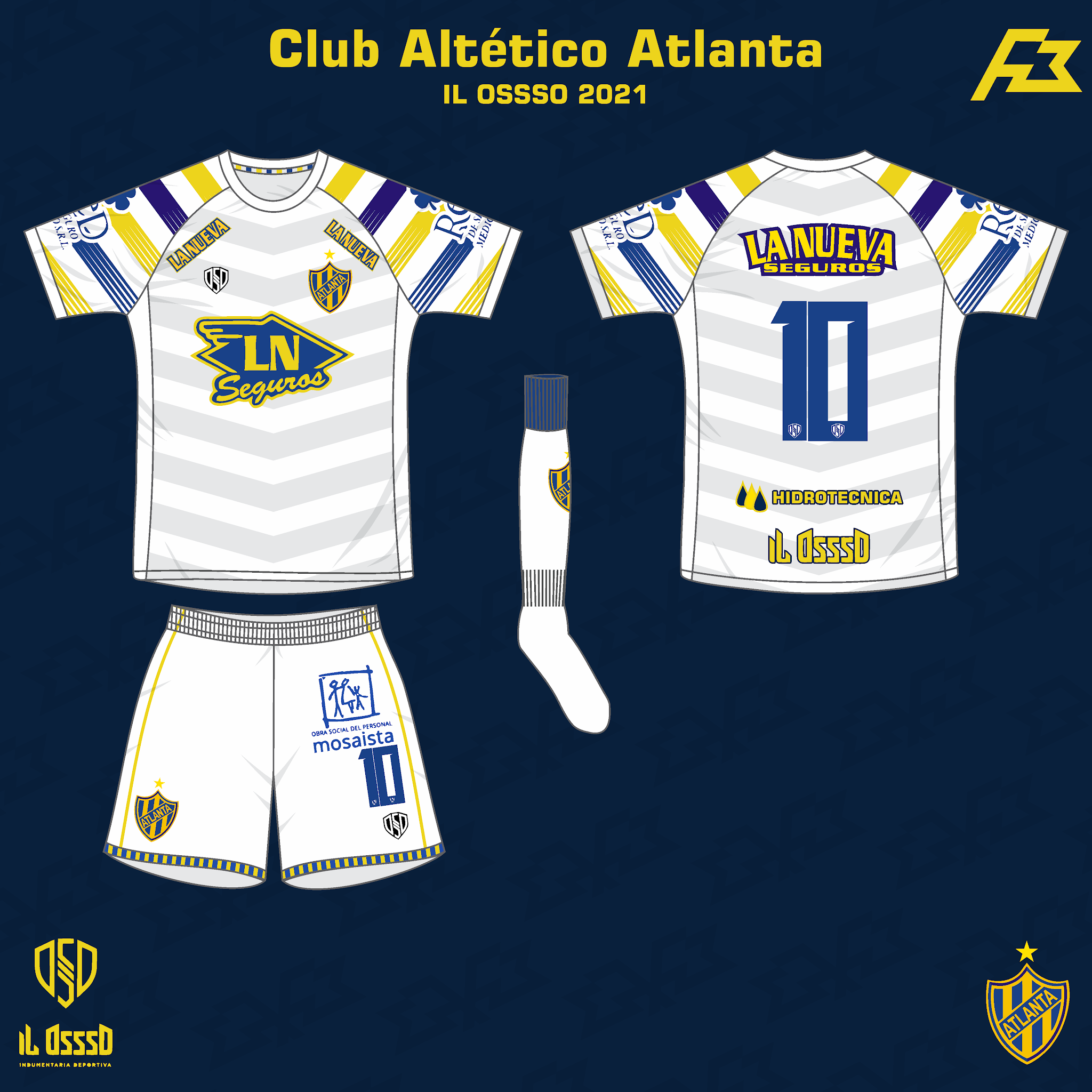 Ascensokits: Club Atlético Atlanta Il Ossso 2018
