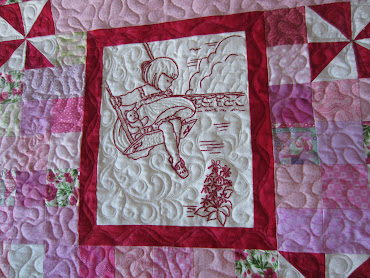 Getting Up Close with my Quilting